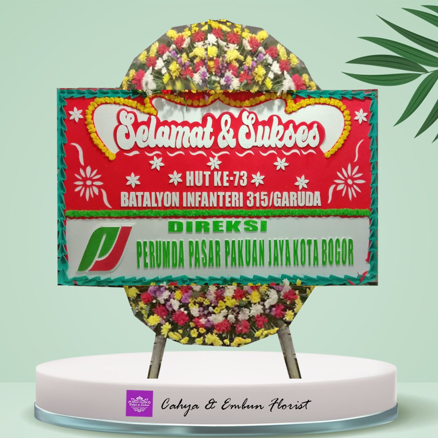 Bunga Papan Selamat Ulang Tahun - Toko Karangan Bunga Papan Bogor Cahya & Embun Florist