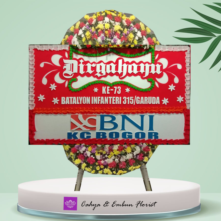 Bunga Papan Selamat Ulang Tahun - Toko Karangan Bunga Papan Bogor Cahya & Embun Florist