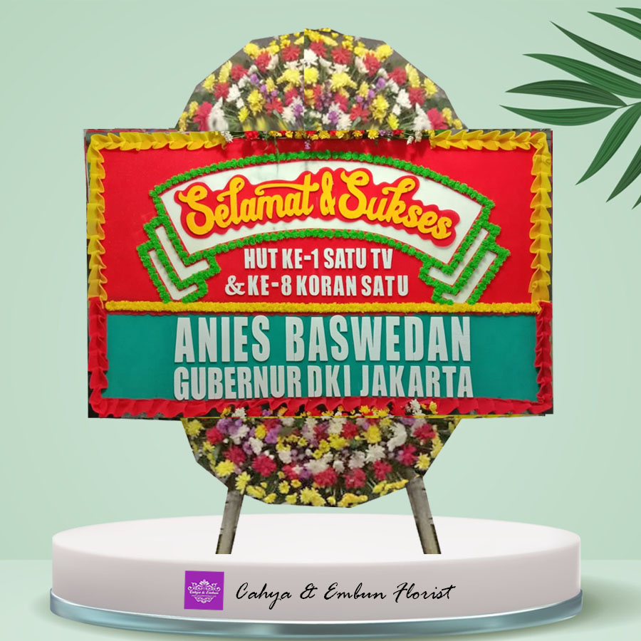 Bunga Papan Selamat Ulang Tahun - Toko Karangan Bunga Papan Bogor Cahya & Embun Florist