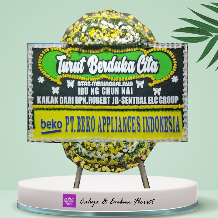 Bunga Papan Duka Cita - Toko Karangan Bunga Papan Bogor Cahya & Embun Florist
