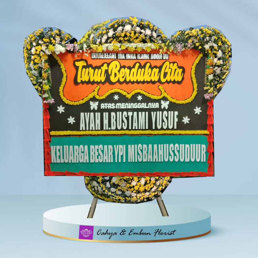 Bunga Papan Duka Cita - Toko Karangan Bunga Papan Bogor Cahya & Embun Florist