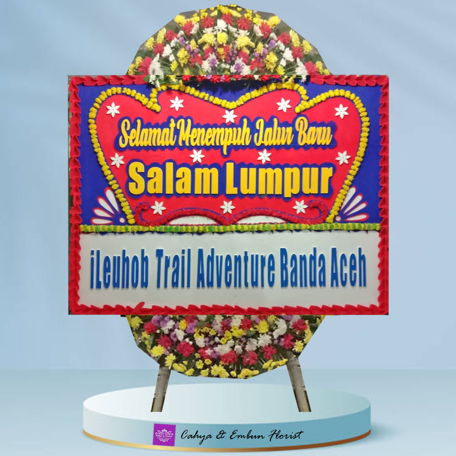 Bunga Papan Pernikahan - Toko Karangan Bunga Papan Bogor Cahya & Embun Florist