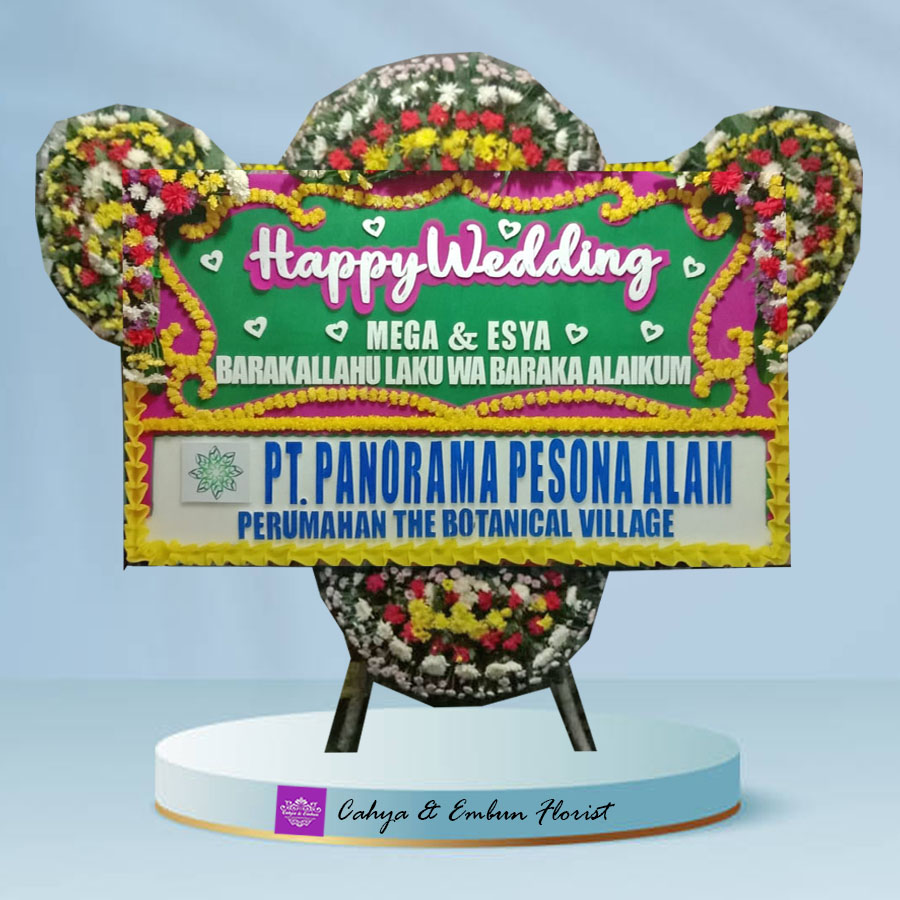 Bunga Papan Pernikahan - Karangan Bunga Papan Bunga Papan Pernikahan Bogor