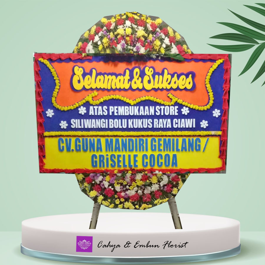 Bunga Papan Selamat & Sukses - Karangan Bunga Papan Bogor