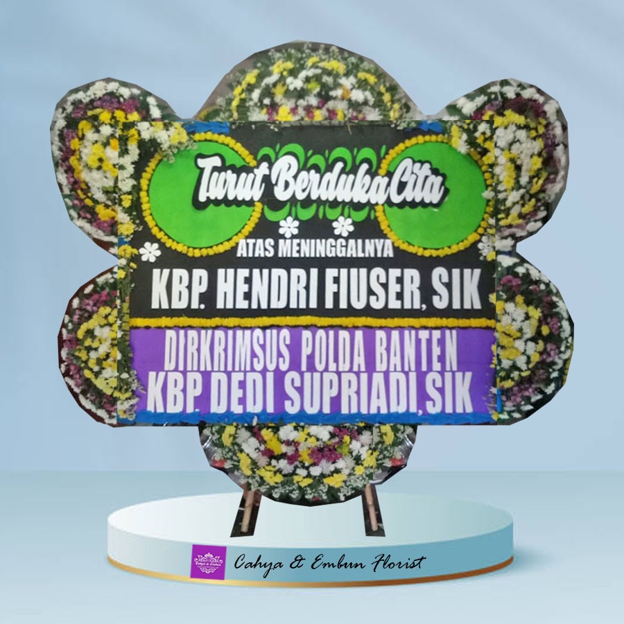 Bunga Papan Duka Cita - Toko Karangan Bunga Papan Bogor Cahya & Embun Florist