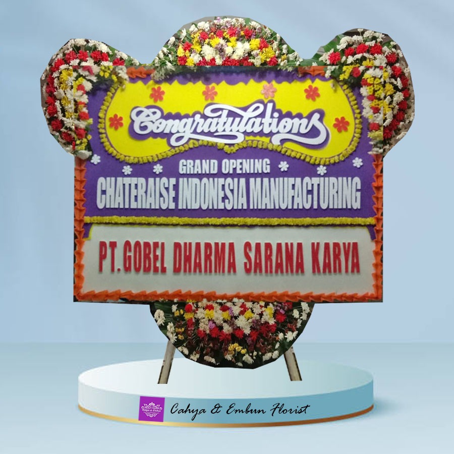 Bunga Papan Congrats - Toko Karangan Bunga Papan Bogor Cahya & Embun Florist