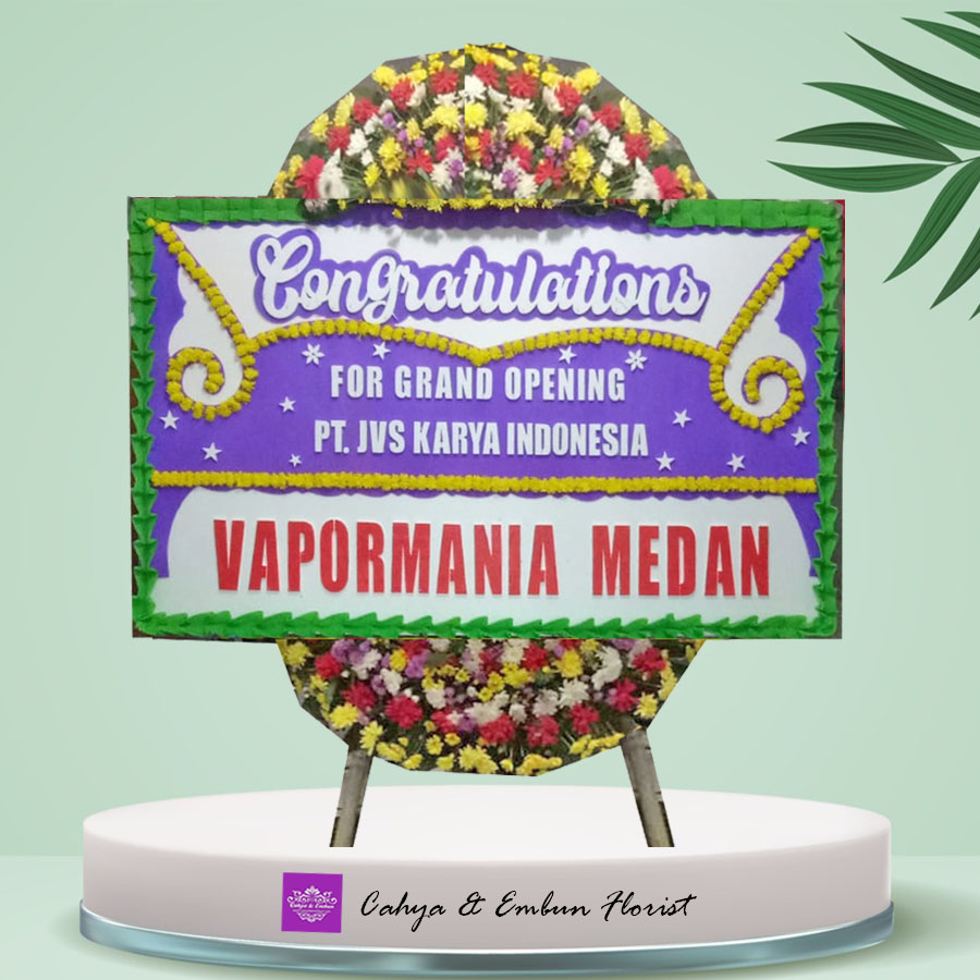 Bunga Papan Congrats - Toko Karangan Bunga Papan Bogor Cahya & Embun Florist
