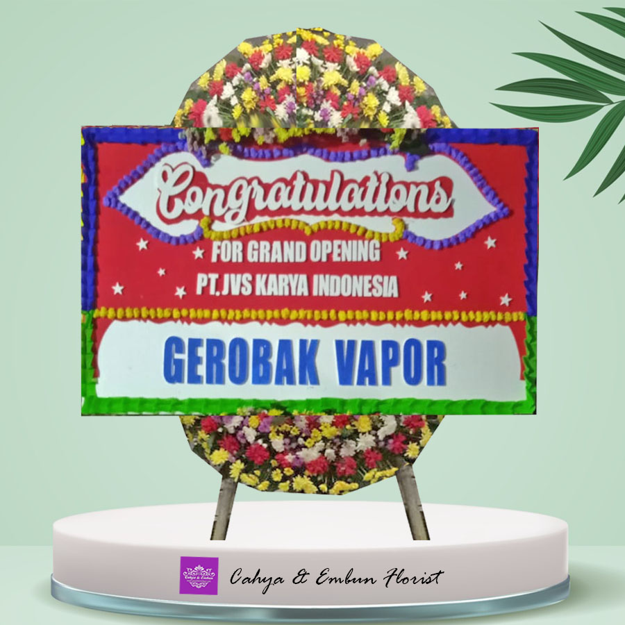 Bunga Papan Congrats - Toko Karangan Bunga Papan Bogor Cahya & Embun Florist