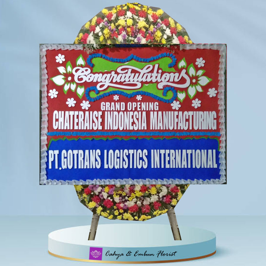 Bunga Papan Congrats - Karangan Bunga Papan Bogor