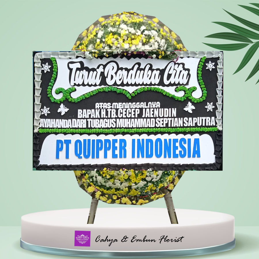 Bunga Papan Duka Cita - Toko Karangan Bunga Papan Bogor Cahya & Embun Florist