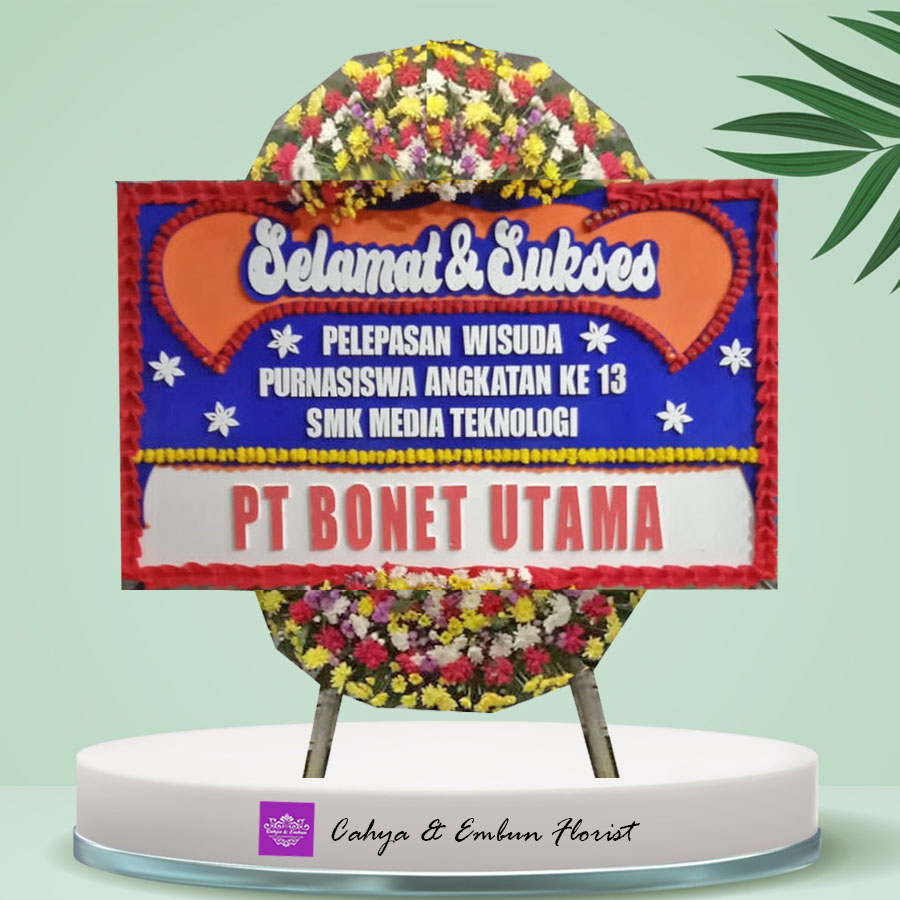 Bunga Papan Selamat & Sukses - Karangan Bunga Papan Bogor