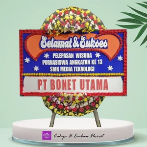 Bunga Papan Selamat & Sukses - Karangan Bunga Papan Bogor