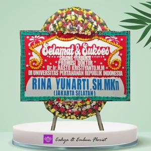 Bunga Papan Selamat & Sukses - Karangan Bunga Papan Bogor