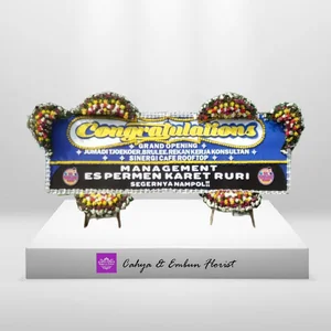 Bunga Papan Congrats - Karangan Bunga Papan Bogor
