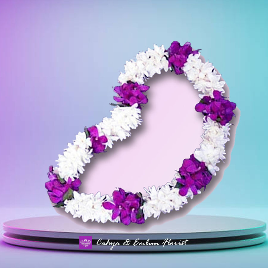 Kalung Bunga Astar - Toko Karangan Bunga Papan Bogor Cahya & Embun Florist