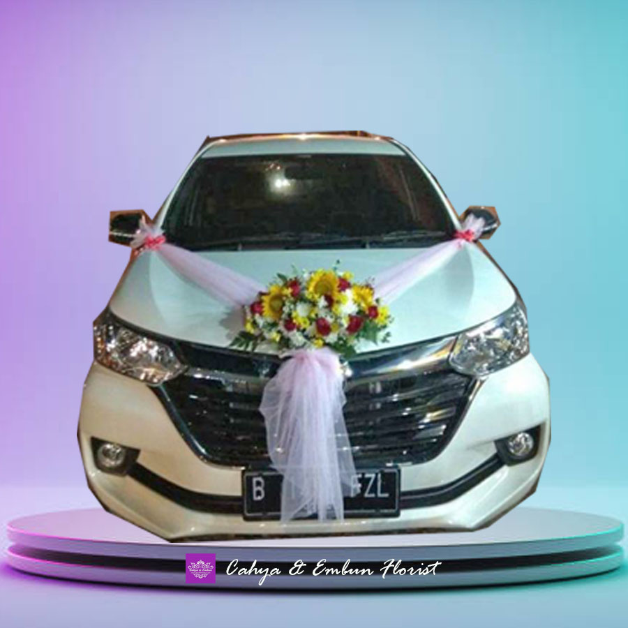 Bunga Hias Mobil Pengantin - Karangan Bunga Papan Bogor