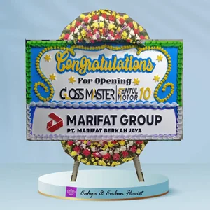 Bunga Papan Congrats - Karangan Bunga Papan Bogor