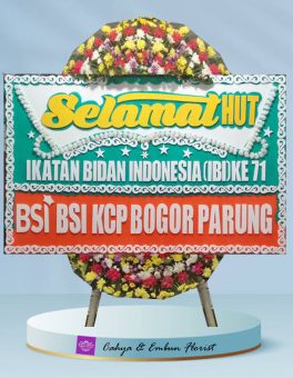 Papan Bunga Anniversary 003, Cahya & Embun Florist, Toko Bunga Bogor