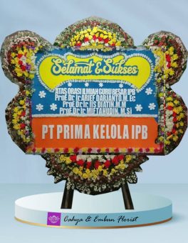 Papan Bunga Selamat & Sukses 030, Cahya & Embun Florist, Toko Bunga Bogor