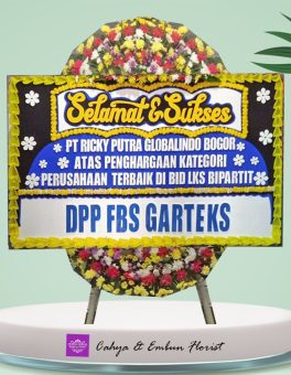 Papan Bunga Selamat & Sukses 014, Cahya & Embun Florist, Toko Bunga Bogor