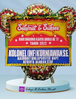 Papan Bunga Selamat & Sukses 025, Cahya & Embun Florist, Toko Bunga Bogor