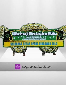 Papan Bunga Duka Cita 034, Cahya & Embun Florist, Toko Bunga Bogor